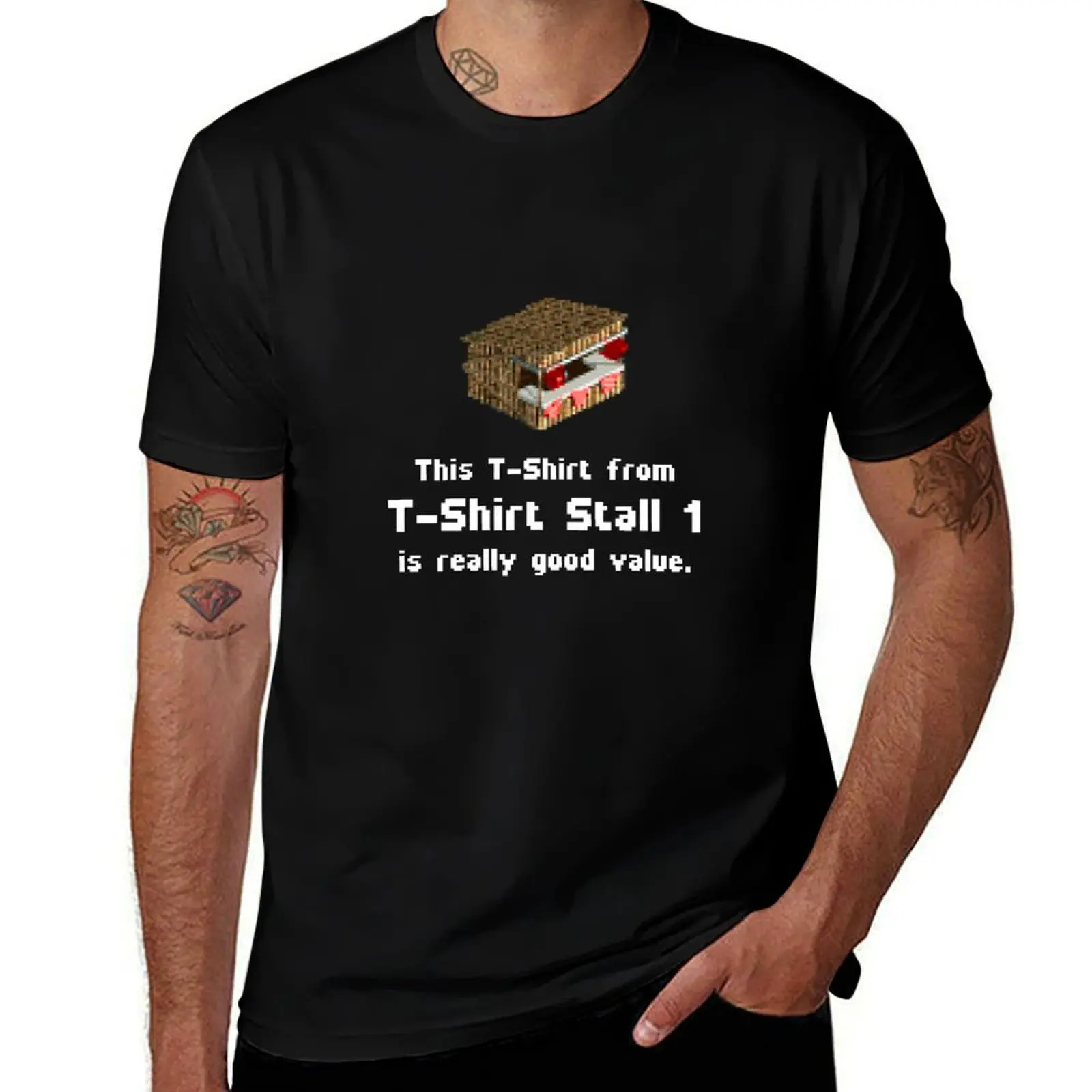Rollercoaster Tycoon - T-Shirt Stall Shirt T-Shirt sports fans cute tops anime figures plus size men clothing