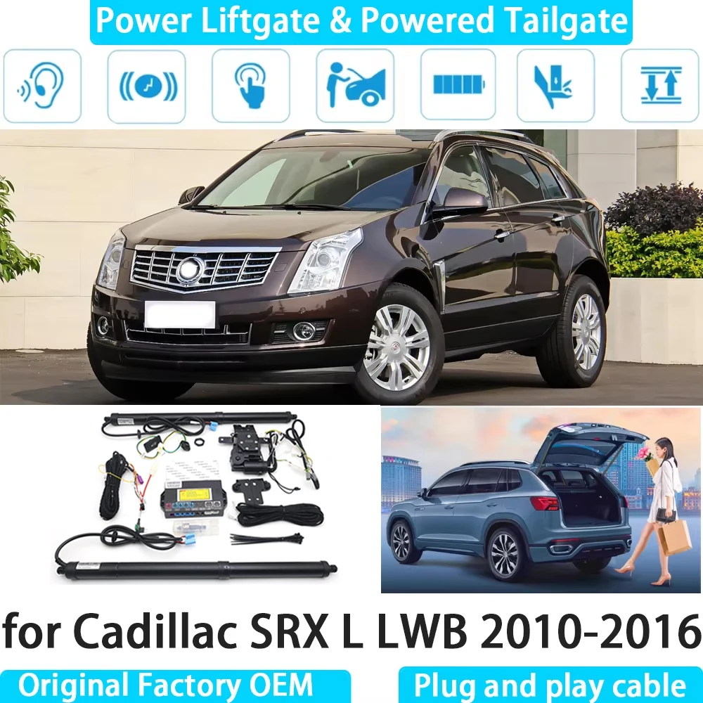 for Cadillac SRX L LWB 2010-2016 Automatic Electric Power Liftgate Powered Tailgate Strut Tail Gate Lift System