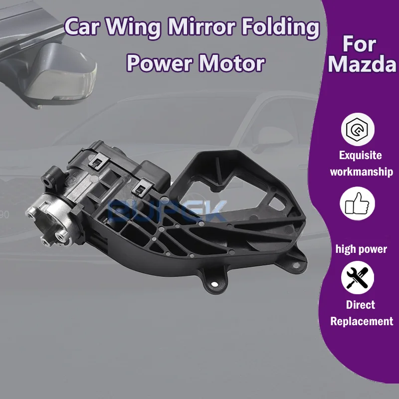 AZGIANT Car Exterior side folding Mirrors right left motor module For Mazda Axela MK3/Atenza MK3/6 GJ MK3 car gadgets Auto Fold