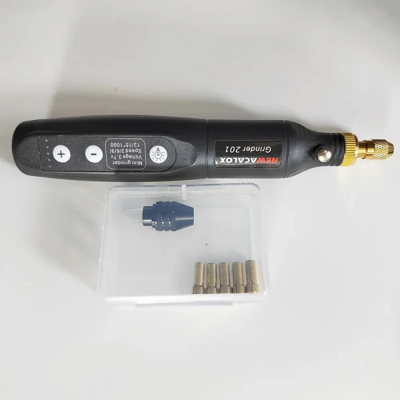 Professional USB Charging Windshield Repair Kit, Glass Crack Repair Drill Tool with LED Light, Car Windscreen Chip Repairing