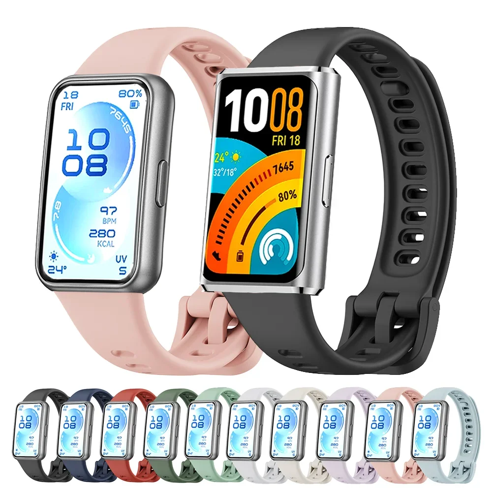 Original Strap For Huawei Band 11/11Pro SmartWatch Silicone Bracelet Correa For Huawei Band 11 pro NFC Replacement Watchband