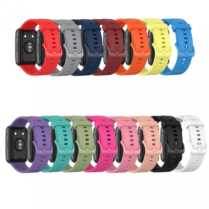 Original Soft Band For Huawei Watch Fit Smart Watch Replacement Bracelet Wristband Correa Huawei Watch Fit TIA-B19/B09