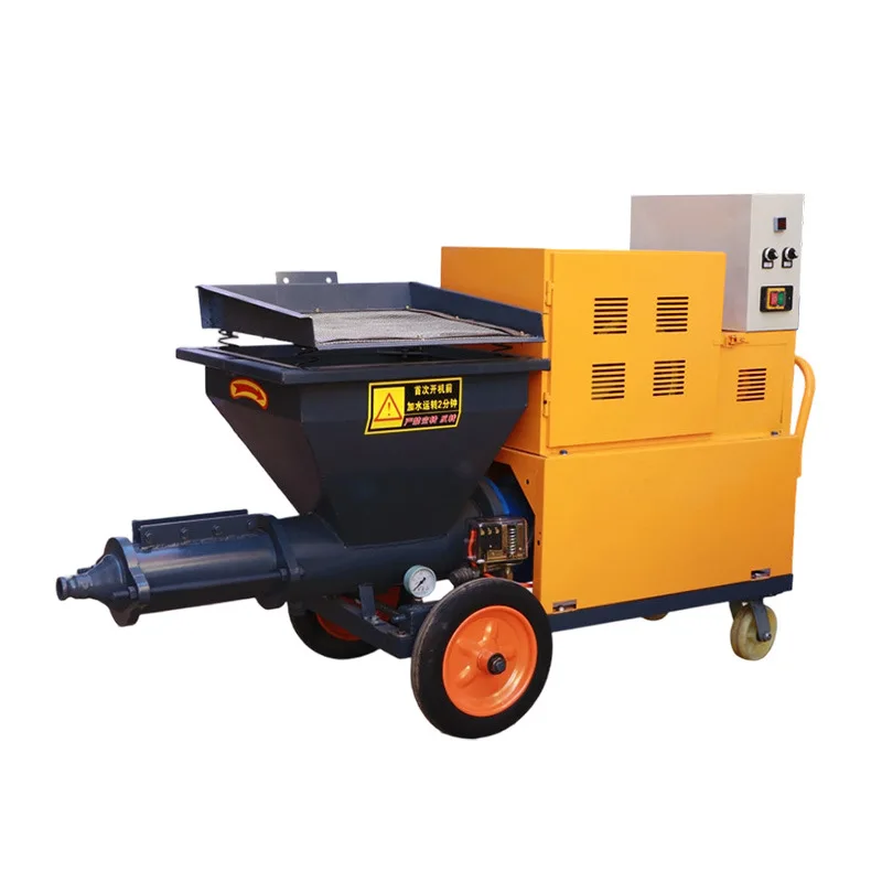 2026 Hot Selling Multi-functional Cement Mortar Spraying Machine, Wall Plastering & Putty Powder Mixing Machine