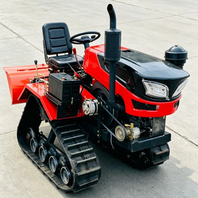 Customized Energy‑saving Crawler Rotary Tiller, Hot‑selling Crawler Tractor, High‑power Power Tiller, Farmland Cultivator
