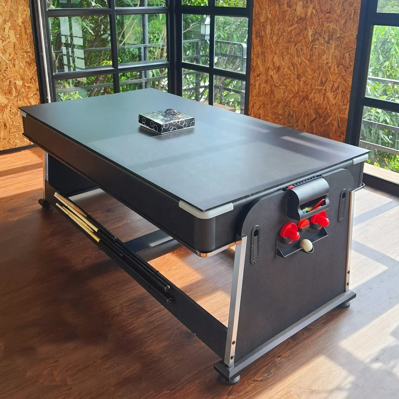 --billiard Hot-selling Billiard Pool Table Air Hockey Ping-pong Functions 4 In 1 Multi Game Table