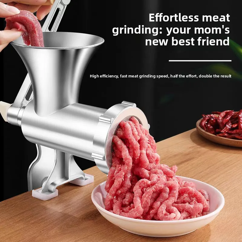 Hot-selling household multi-function hand-cranked meat grinder enema machine grinder garlic grinder chopped pepper