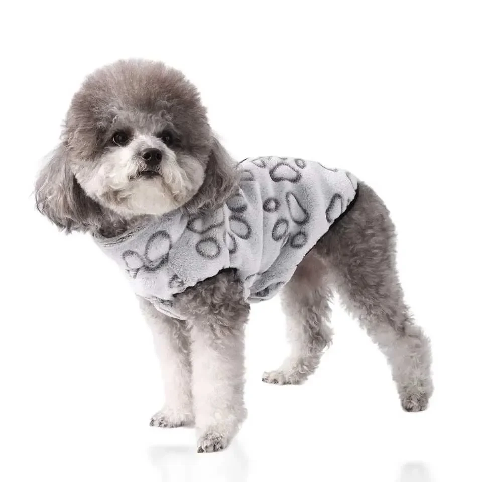 2025Warm Winter Dog Clothes Small Medium Large Dogs Cute Puppy Et Windproof Pet Vest Soft Fleece Pets Sweater Chihuahua Outfits