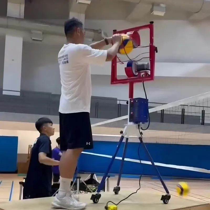 2026for  Portable Volleyball Serve Machine Adjustable High Speed Suitable for Air Volleyball Training