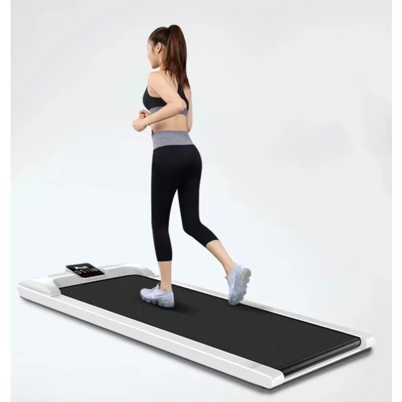 Portable Mini Flat Walking Pad Speed Adjustable Foldable Under Desk Design For Home Daily Fitness And Exercise Convenient