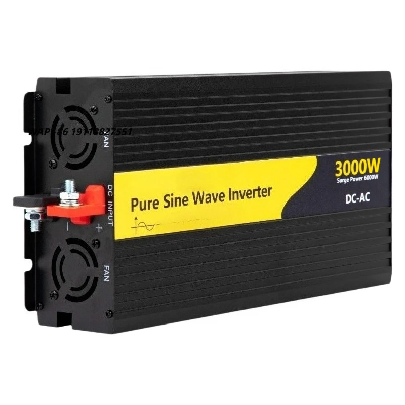 Roger 3000W-B Pure Sine Wave Inverter: 12V/24V/48V to 220V Outdoor Mobile Power Supply & Truck On-Board Inverter