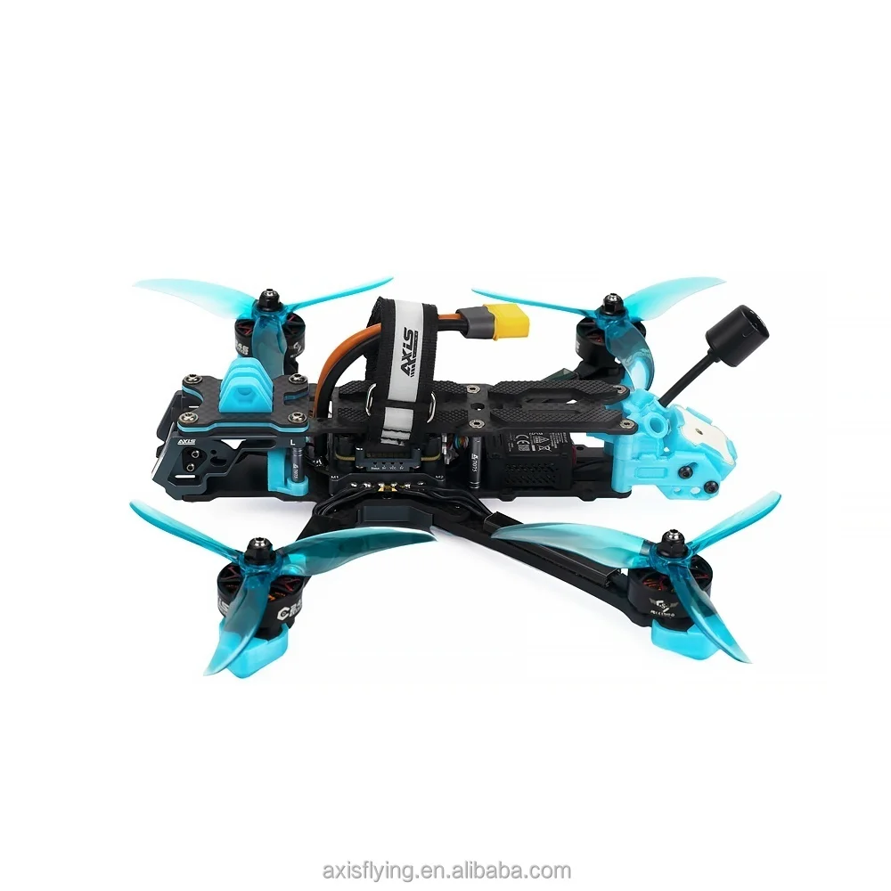 2025 Axisflying Manta 5 DC(DeadCat) 5 Inch Freestyle FPV Drone With Walksnail Avatar HD Pro Kit With GPS-6S For Beginner