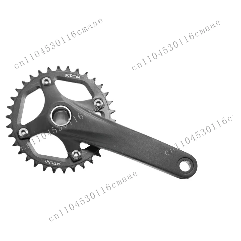 SeeMore BCD104 32T-38T Link 170mm Crank Hollow Square Bike Crank for MTB & BMX/Cruiser Crank Sets