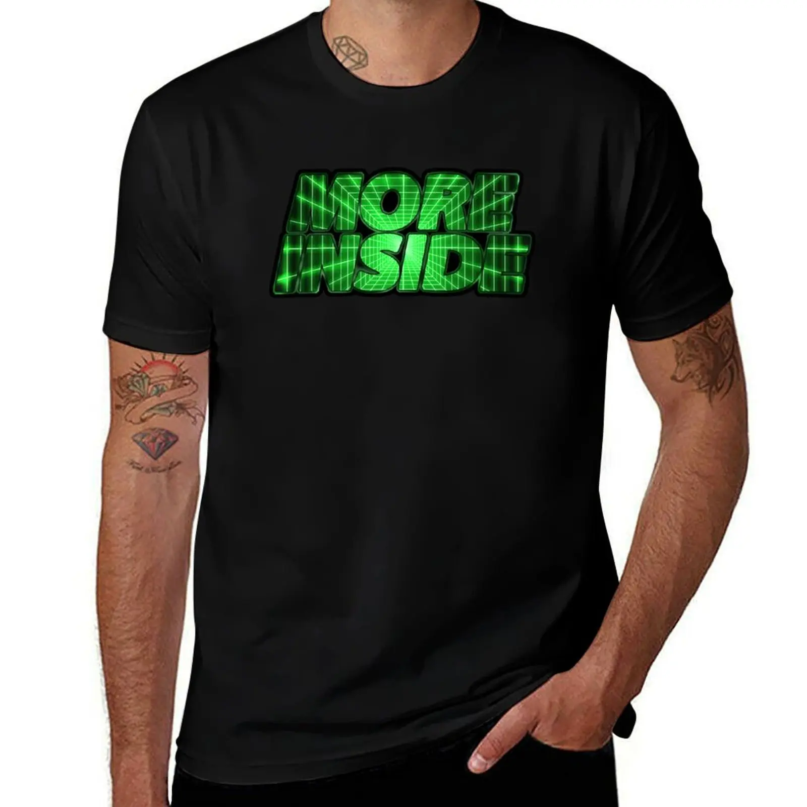More Inside than you see on the outside T-Shirt Breathable Mesh Panel T-Shirt