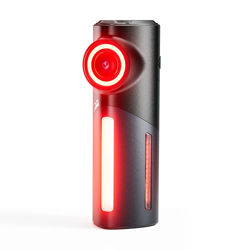 SEEMEE DV Camera Taillight,USB-C Rechargeable Bike Rear light,3400mAh Battery Up to 110-hour Runtime for Road Urban