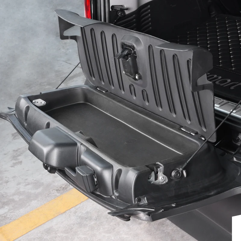 Car Trunk Storage Box Cargo Luggage Holder Lid Tailgate Storage Cover Organizer For Smart 453 Fortwo Modification Accessories