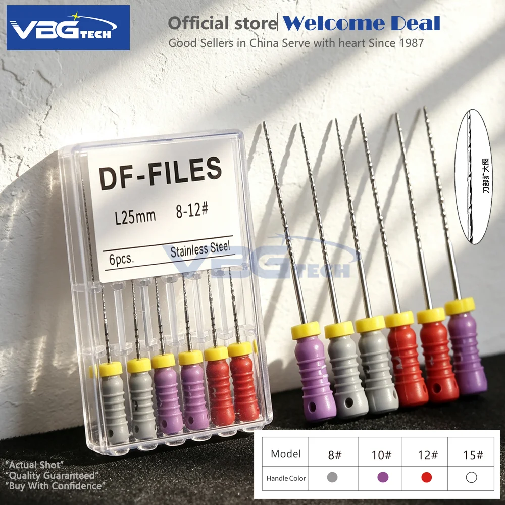Dental D FINDER Files 8#10#15#8-15 File Dredge Calcified Root Canals Endodontic Treatment Cleaning Endo Instruments Accessories