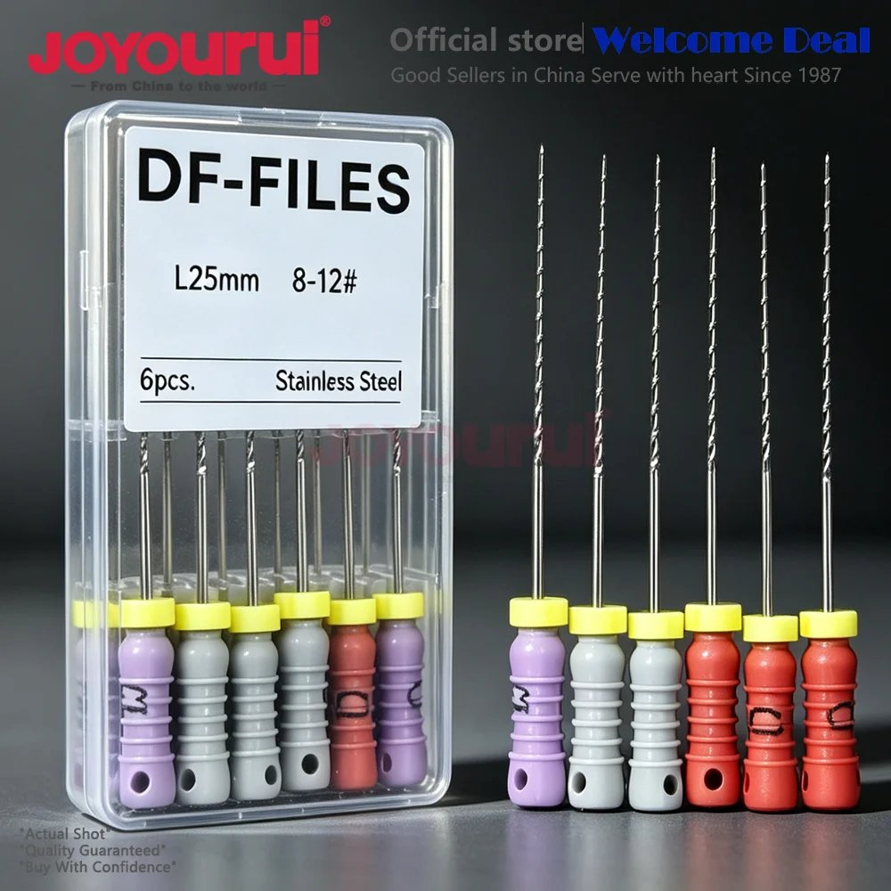 Dental D FINDER Files 8 10 12 15 Endodontic Treatment Hand Use for Rotary Files Root Canal Cleaning Dentistry Endo Instruments