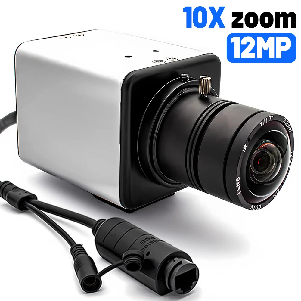 3840x3104 4K 12MP IP Camera Manual Varifocal Lens 1/2.49