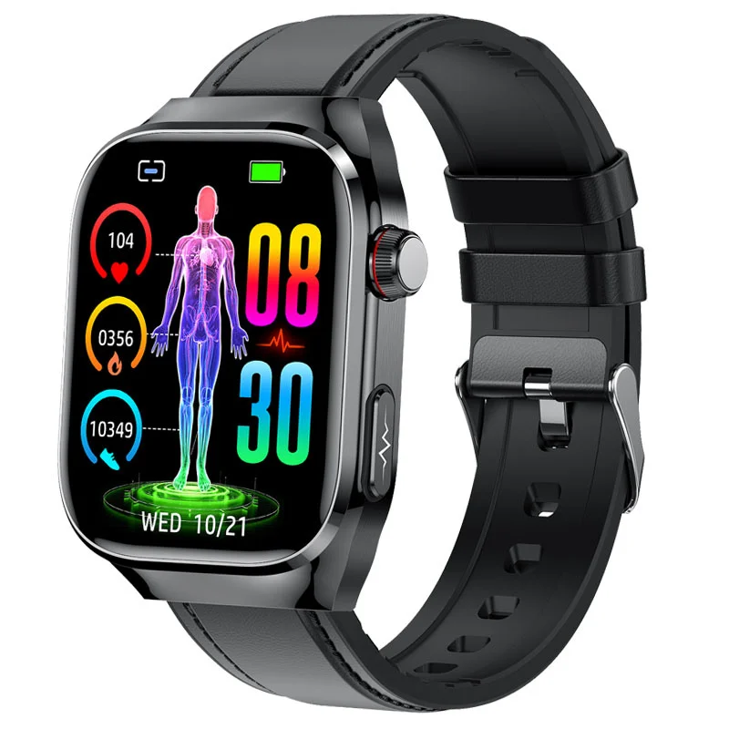 TK16 Smart Watch Men 2.04 Inch Amoled Bluetooth Call AI Voice ECG Health Monitoring SOS Sports Fitness Tracker Women Smartwatch