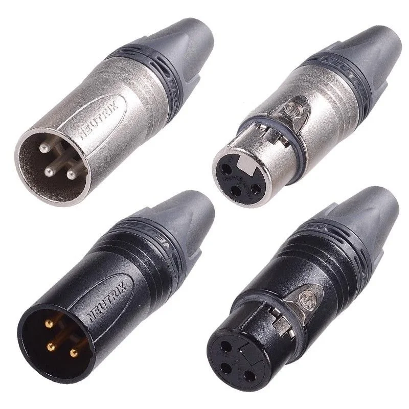 50PCS xlr plug connector 25PCS MXX Male or 25PCS 3FXX femelle Un ensemble 3 pin XLR Connecteur for DIY xlr cable