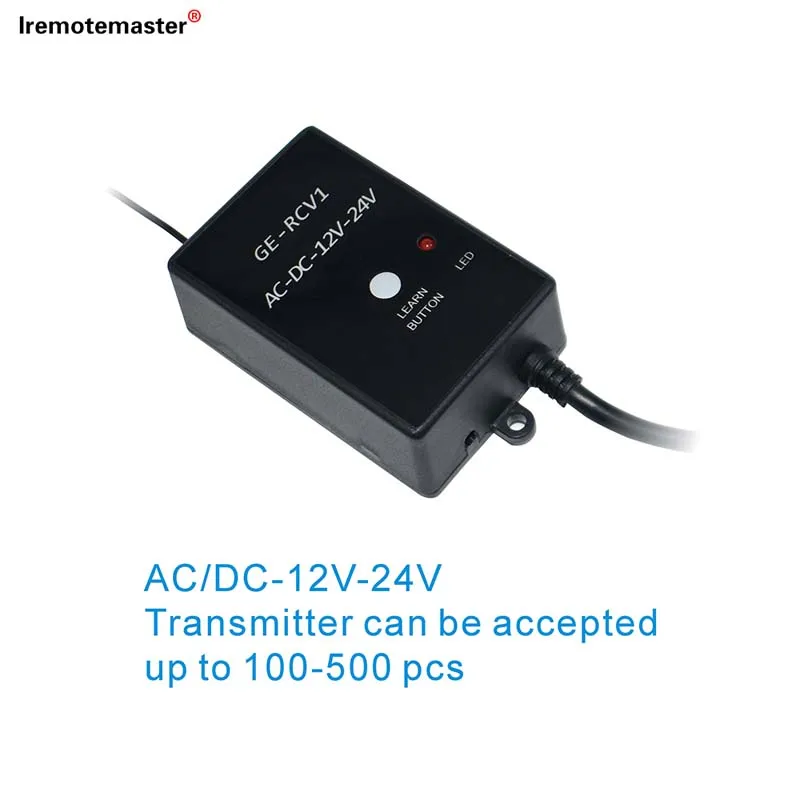 433.92MHz Wireless Remote Controller Receiver for Door Gate Opener GE-RCV1 12V-24V