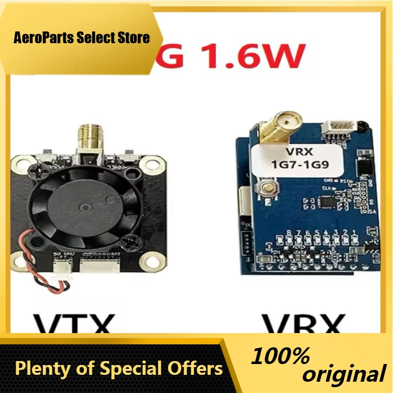 AeroPartsFPV1.7G 1.9G VRX 1.7G 1.6W VTX 8CH FPV Wireless Video Transmitter Receiver Module PAL/NTSC for FPV Goggles Fatshark 168