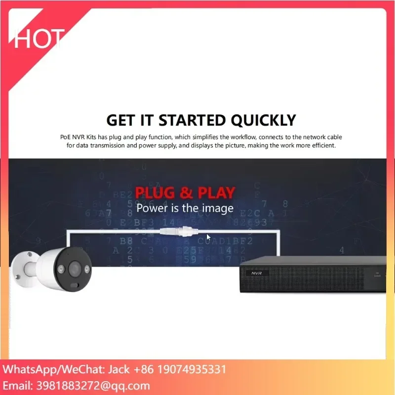 8CH 4K PoE Security Camera System Home Surveillance NVR Kits 8Pcs 8MP 5MP IP Security Camera Outdoor&Indoor