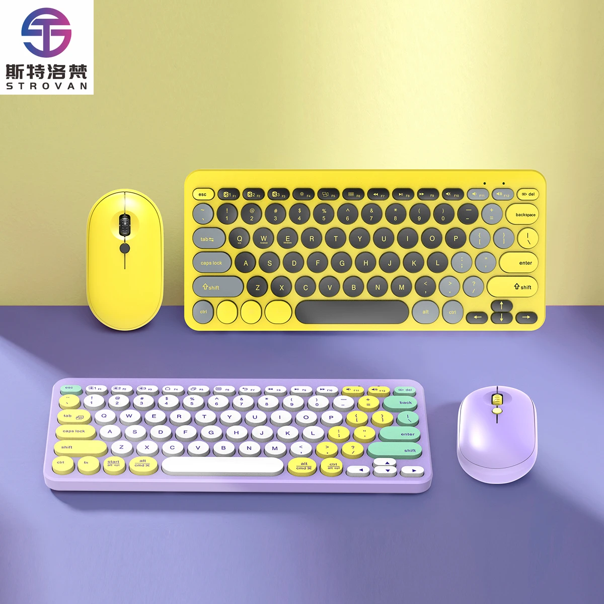 2.4g Wireless Keyboard Mouse Combo Wireless Keyboard and Mouse Set for Laptop Tablet