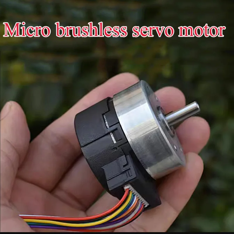 Brand New Japan Nidec 24H Brushless Servo Motor DC 12V Built-in Drive PWM Speed Regulation 100 Line Encoder