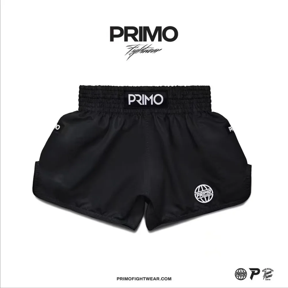Original Training Muay Thai Gym Fighting Shorts Fitness Combat Sports Pants Embroidery Style Boxing Shorts Sweat Pants