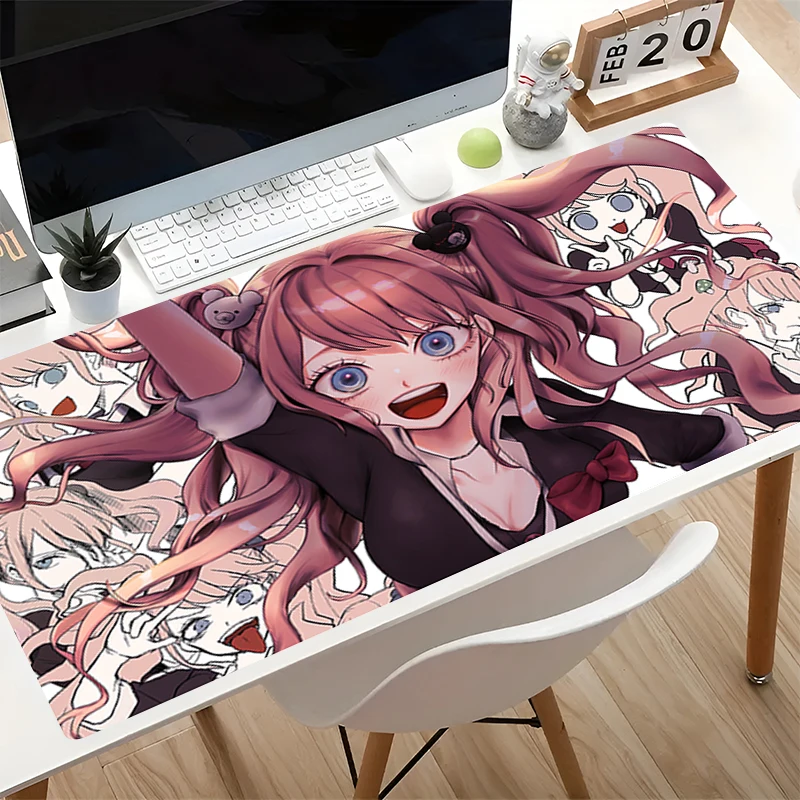 Mouse Pads D-danganronpa Junko Enoshima Office Desk Mats Large Anime Carpet Gaming Accessories MousePads Gamer Laptop Desk Mat