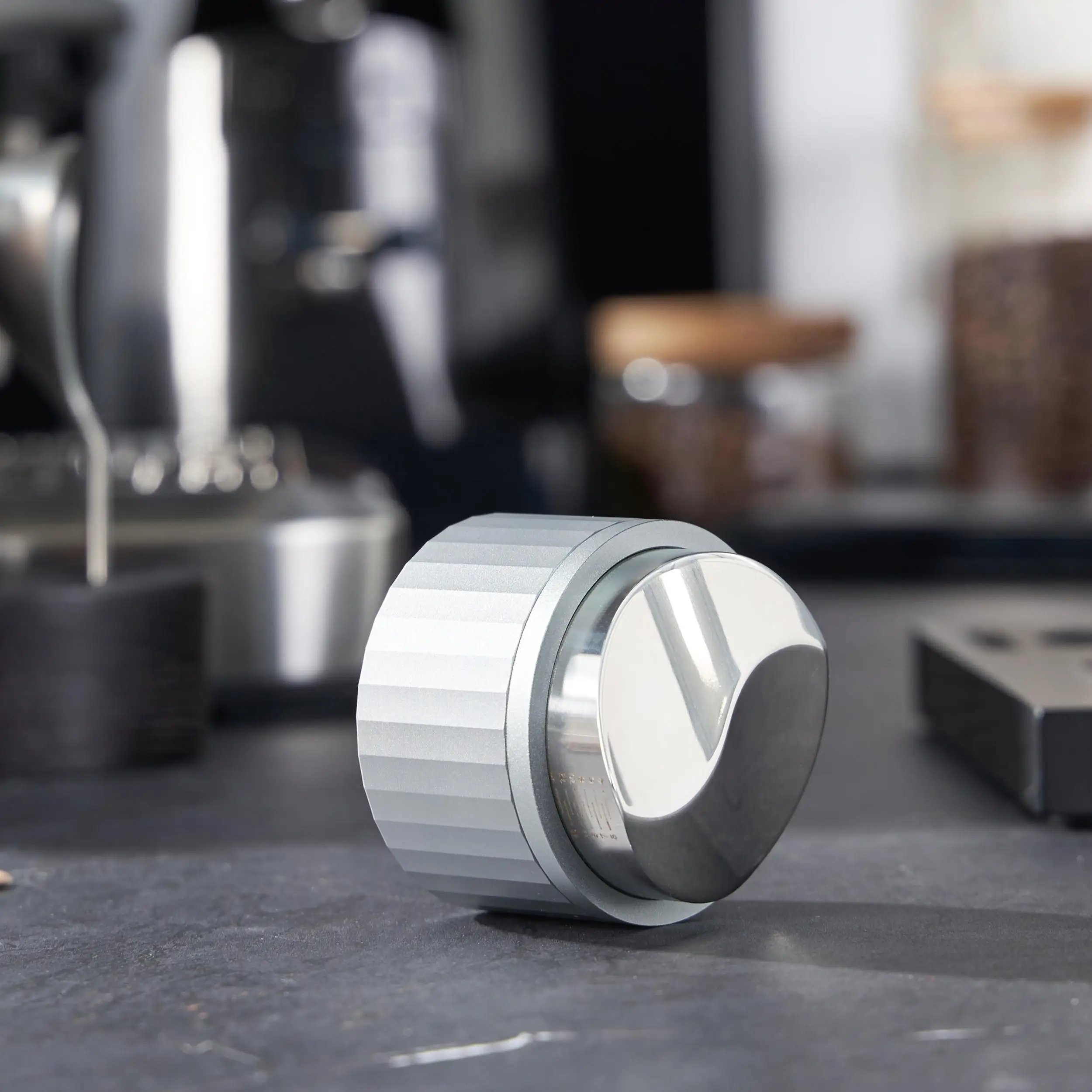 Gravity Adaptive Coffee Distributor S Shape Stainless Steel Base Aluminum Alloy Body Espresso Coffee Distributor