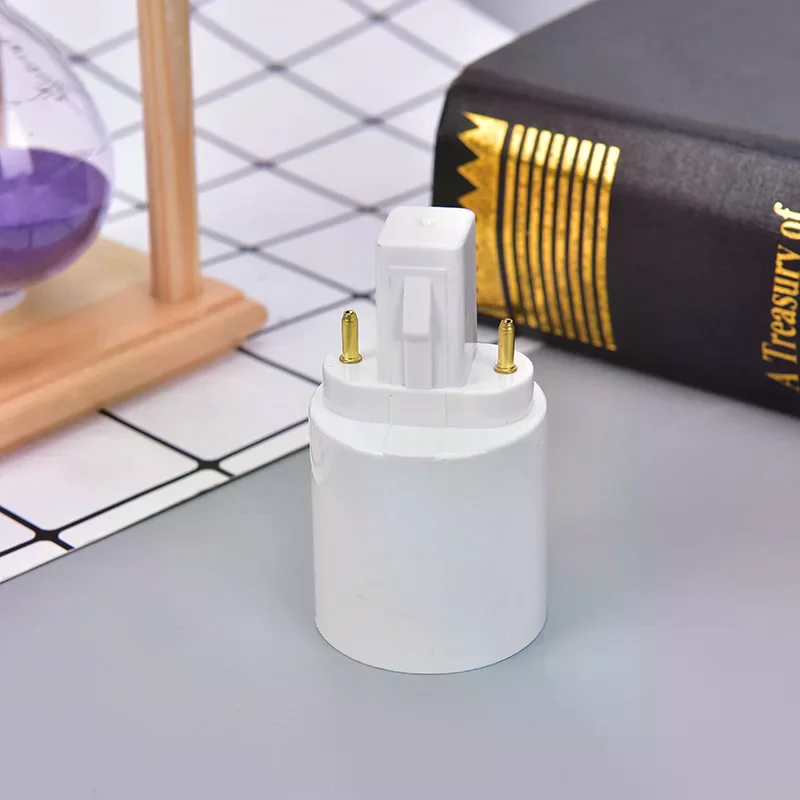 PBT Fireproof E27 Bulb Adapter Lamp Holder Base Socket Conversion, With EU Plug For Lamp Conversion