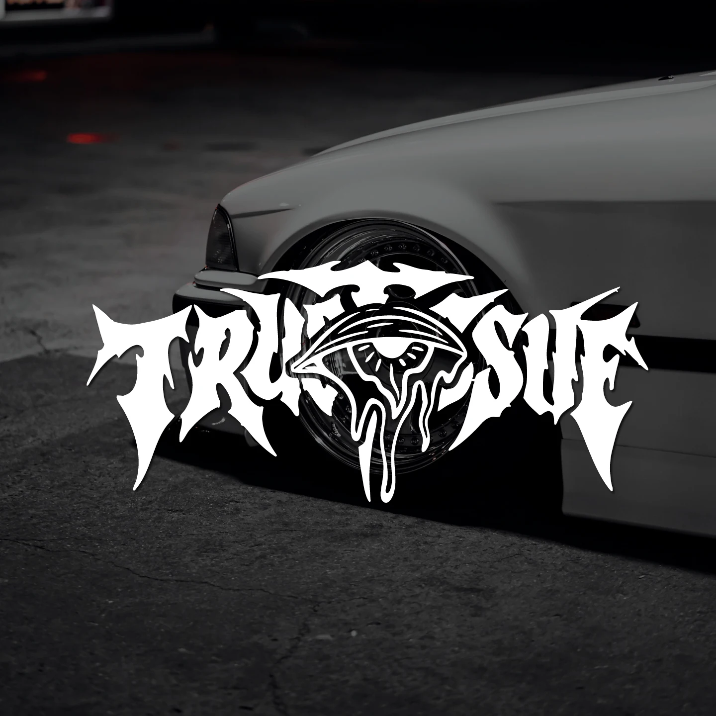 Trust Issue JDM Vinyl Sticker For Car Front Rear Windshield Waterproof Decal Japanese Drift Racing Style Auto Body Decor