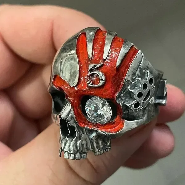 Fashion Haunting Formidable Ring New European American Models Hot Selling Accessories For Women Design Sense Crystal Jewelry