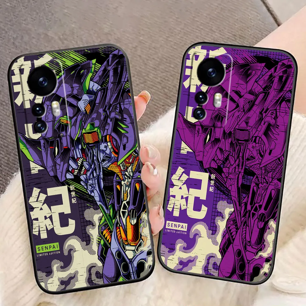 N-Neon G-Genesis E-Evangelion Phone Case For Xiaomi 15 15T 14 14T 13 12T 11 11T POCO F8 F7 F6 F5 X7 X5 M6 M7 PRO Ultra DIY Case