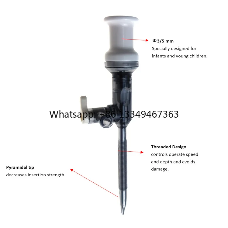 Single Use 3mm 5mm Mini Single Port  Disposable Pediatic Trocar for Children Abdominal Surgery