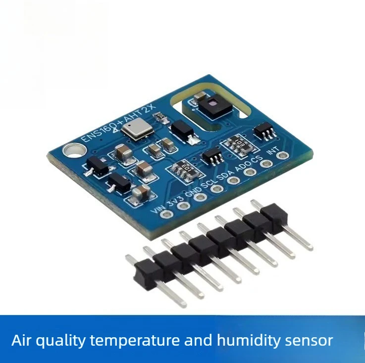 ENS160 AHT21 Air Quality Sensor Module CO2 TVOC Temperature Humidity Detection for Indoor Monitoring System