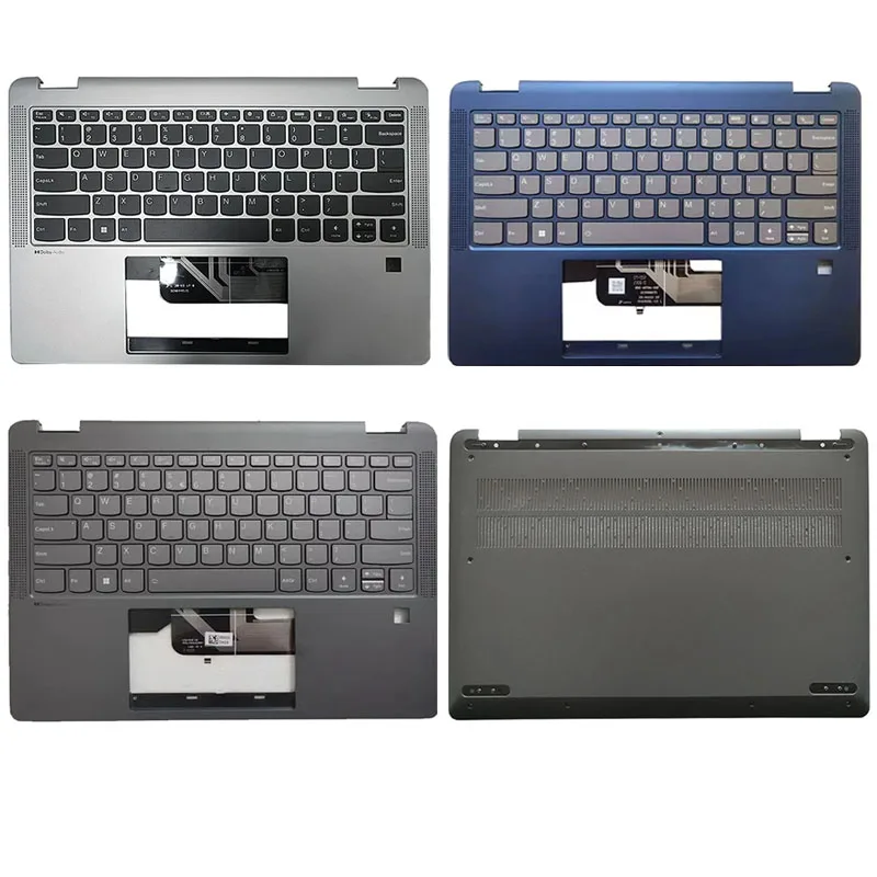 NEW For Ideapad Flex 5-14ALC7 14IAU7 Laptop Palm Pad US Keyboard/Bottom Cover/Cover Replacement