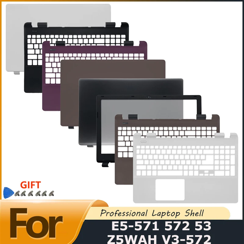 Replacement part for the Screen Back Cover Screen Bezel Palmrest New Laptop For E5-571 572 531 Z5WAH V3-572