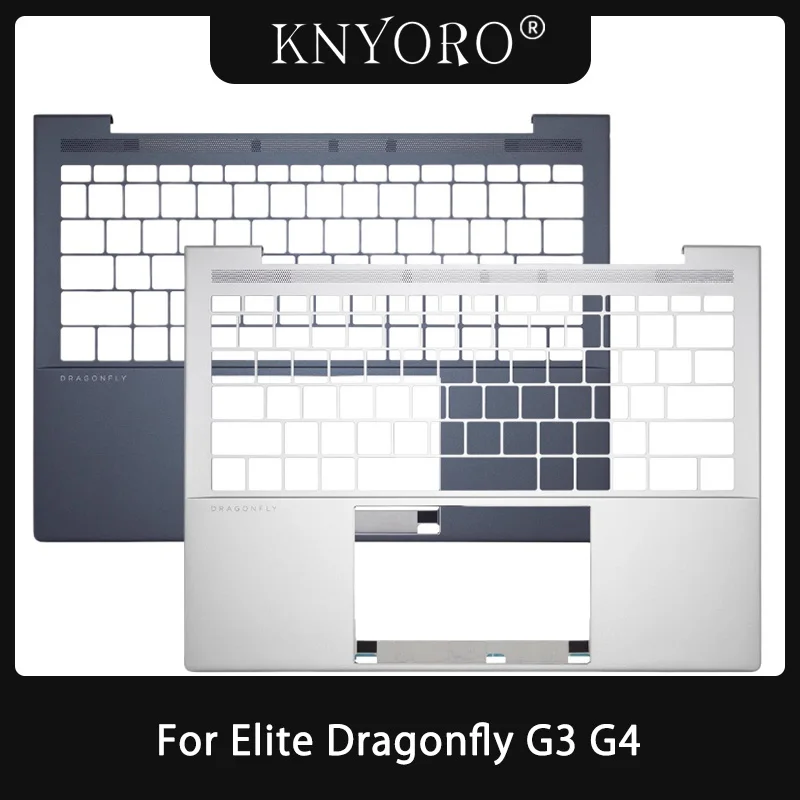 New For Elite Dragonfly G3 G4  6070B1975401 6070B1975311 Laptop Palmrest Top Case Upper Cover Silver Blue Shell Replacement