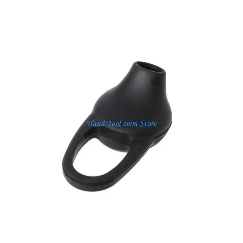 H37F 12 Pieces Universal Silicone Earbuds Premium Covers with Ear Hook Headset Ear Tips Covers Anti-allergic Eartips