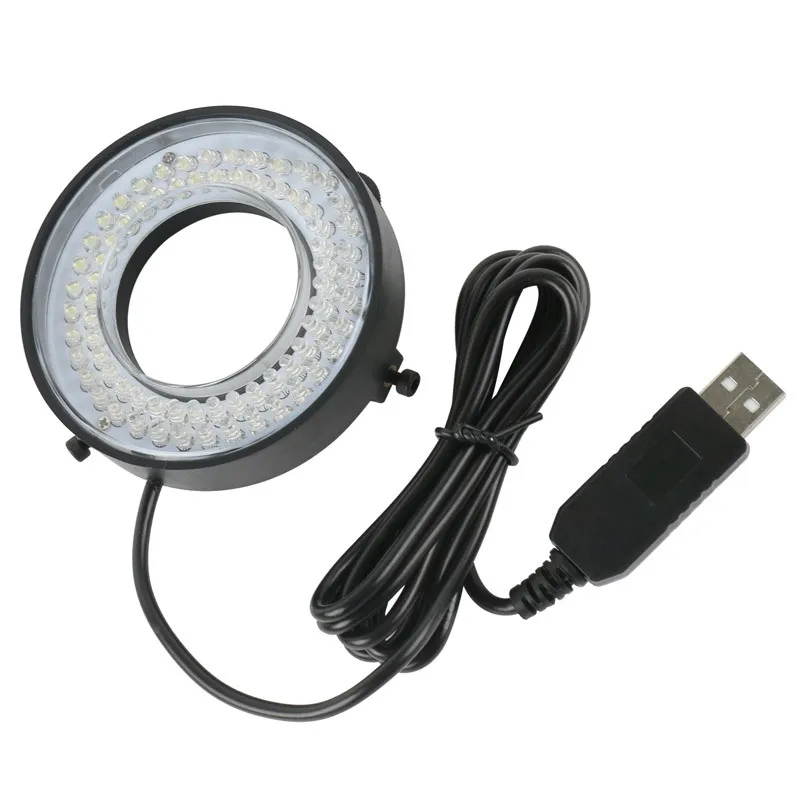 Adjustable ring lamp, microscope light source, industrial camera fill light