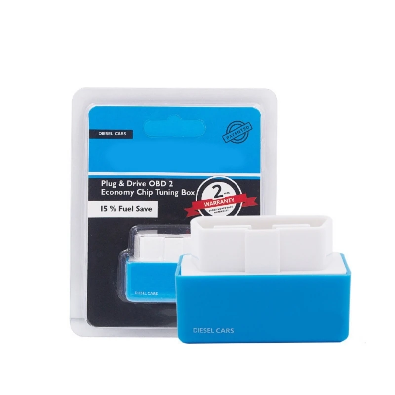 U13C 1/2Pcs Plugs And Play Car Chip OBD2 Auto Oil Saver Universal