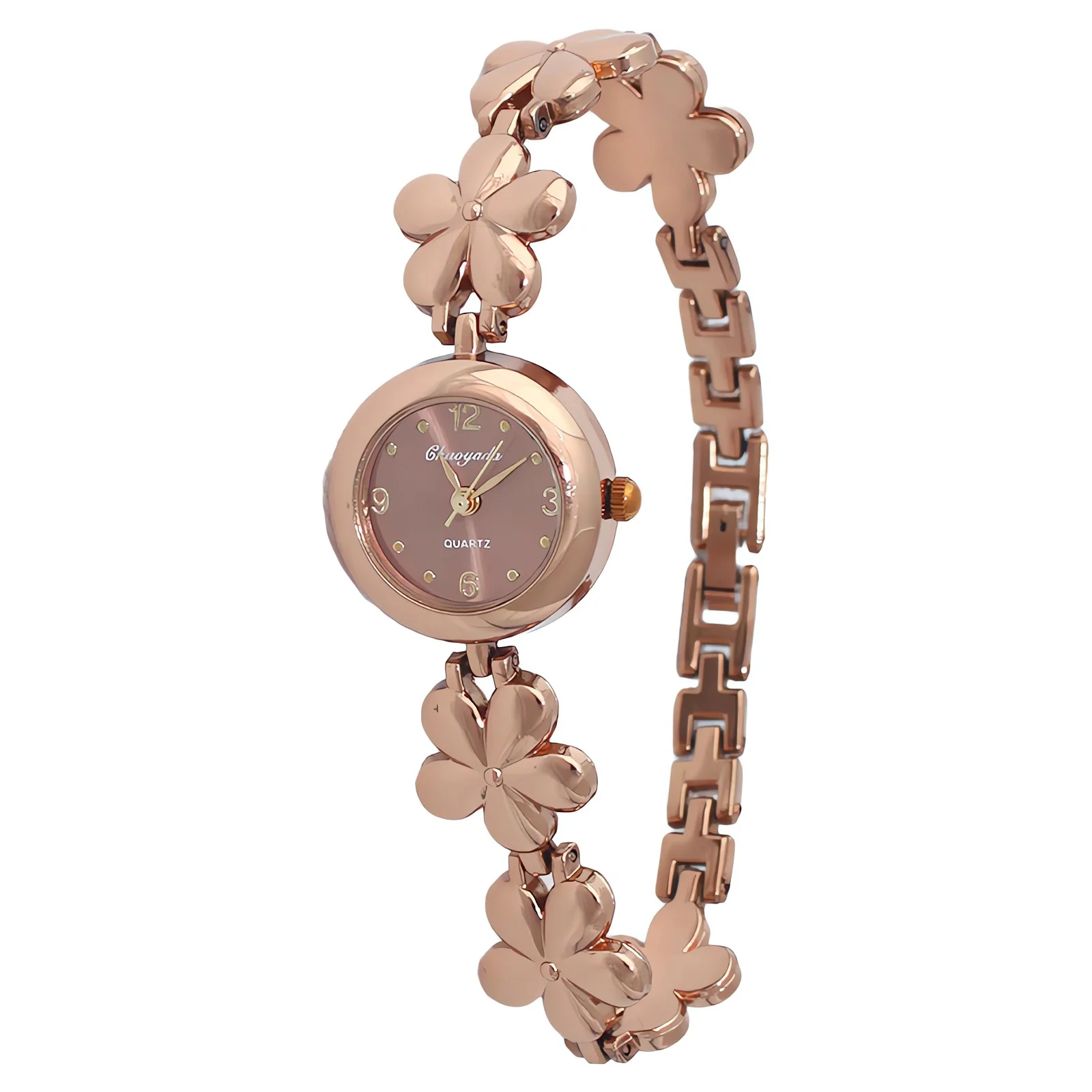 Women Flower Bracelet Watches Luxury Wristwatches Dress Watch Fashion Casual Vintage Ladies Watch