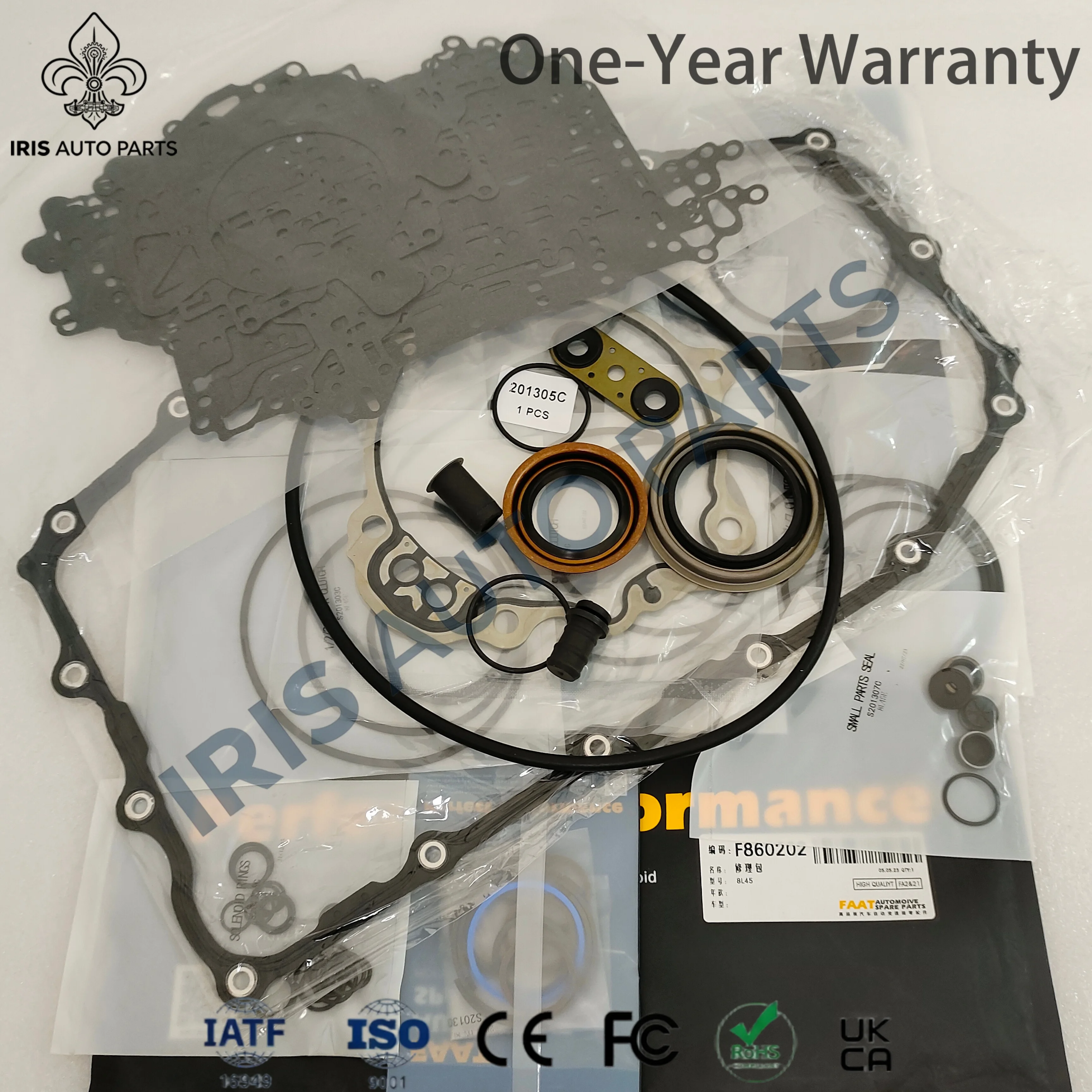 8L45 8L45E For Cadillac Chevrolet GMC Automatic Transmission Overhaul Gasket Kit