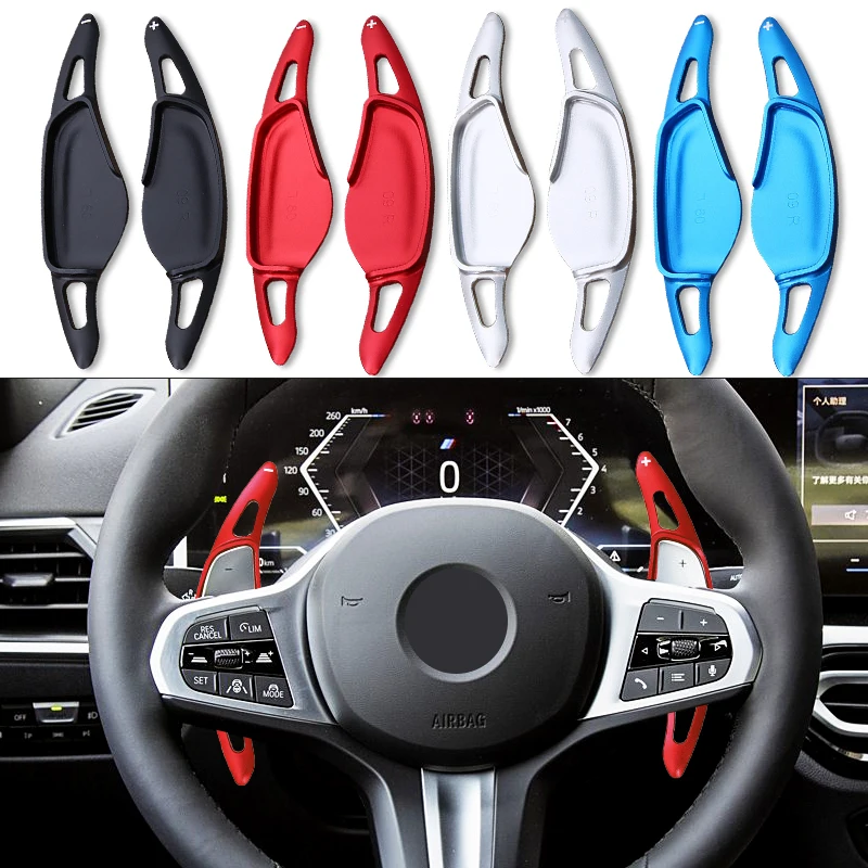 Alloy Paddle Shift For BMW 1/2/3/5/6/7 Series F40 F44 G20 G21 G30 G31 G32 G11 G12 X3 X4 X5 X6 Car Steering Wheel Shifters