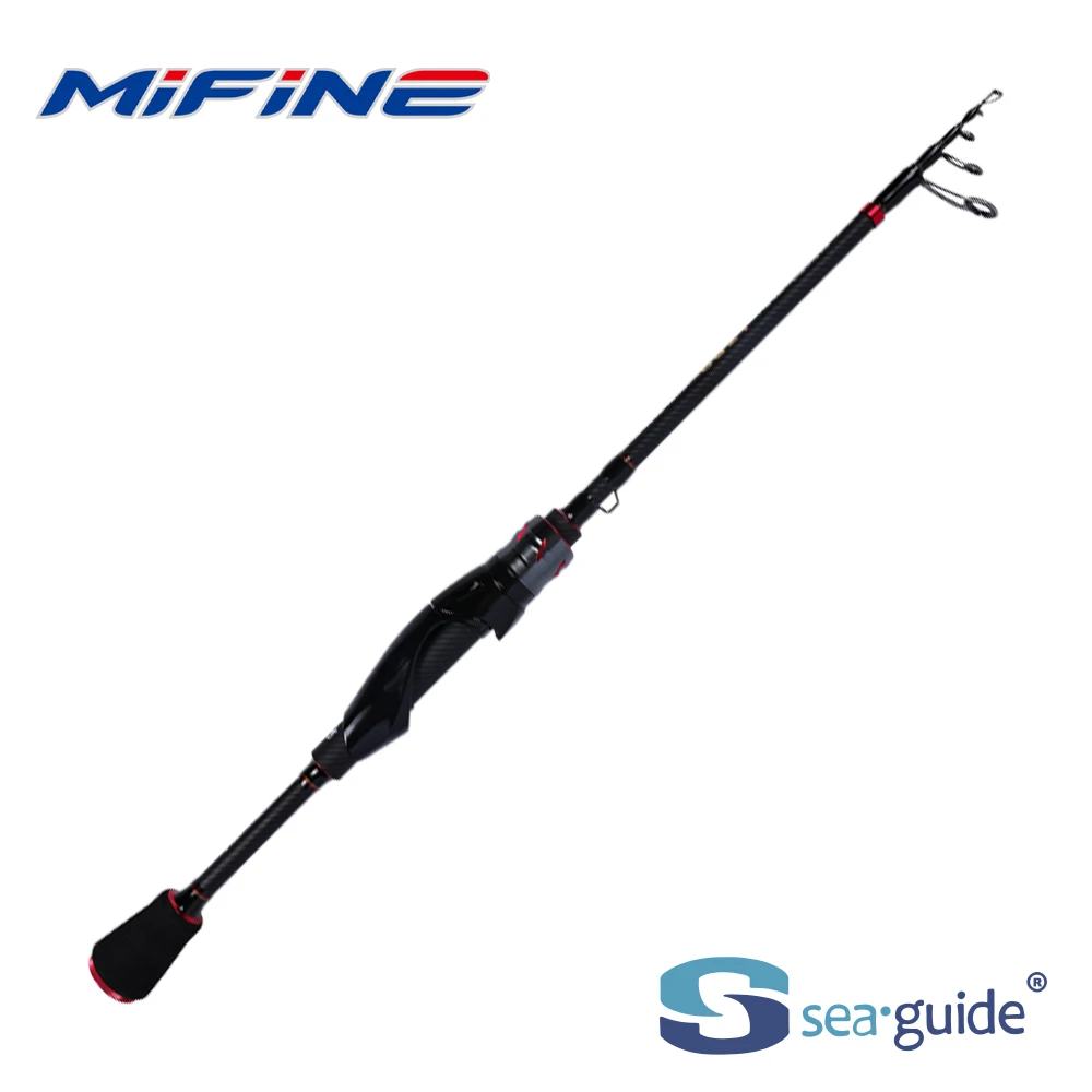 MIFINE COZY TELE TROUT Telescopic Rock Fishing Rod Ultra Light 24T Carbon Fiber Spinning Rods CW 0.8-5g Tubular Tip Trout Fish