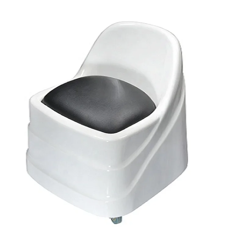 Hot Sale Luxury Technician Master Staff Comfortable Cheap Stool with Wheels for Pedicure Spa Chair Manicure Nail Table Use