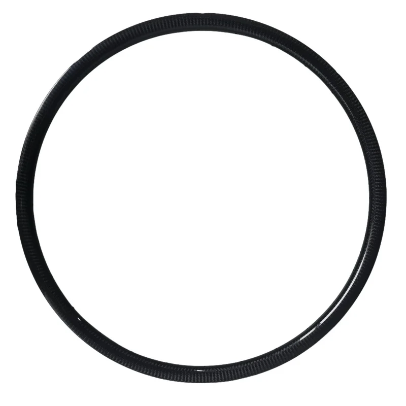 QORA 27.5 Inch Carbon Rim Clincher/Tubeless 30mm Width 25mm Depth MTB Bike Rim Hookless Disc Bicycle Rim